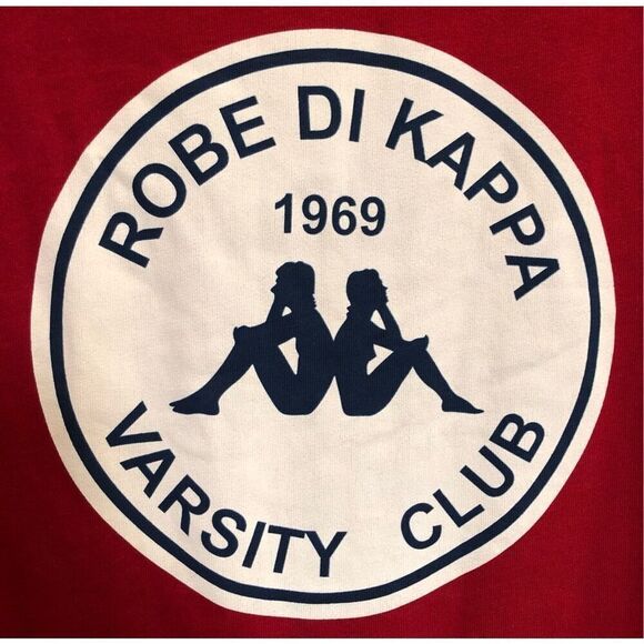 KAPPA X ROBE - NWT - M Sz XXL Giovani Mano Graphic Print Tee in Red Chili Pepper - Picture 5 of 13